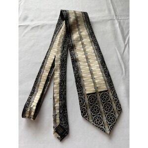 Don‎ Jonathan Silk Necktie Geometric Pattern Formal Event Career